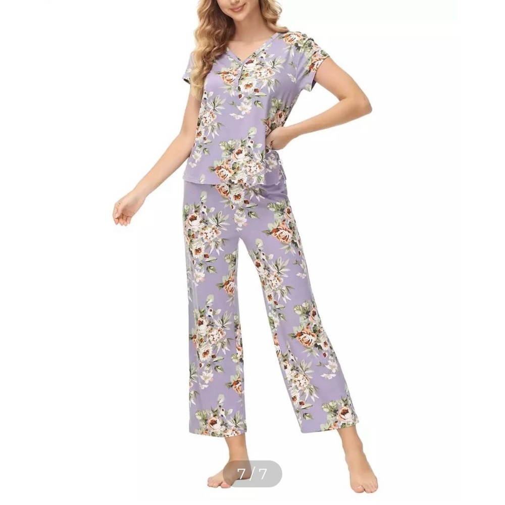 Echo Design Savannah Floral 2 Piece Pajama Set